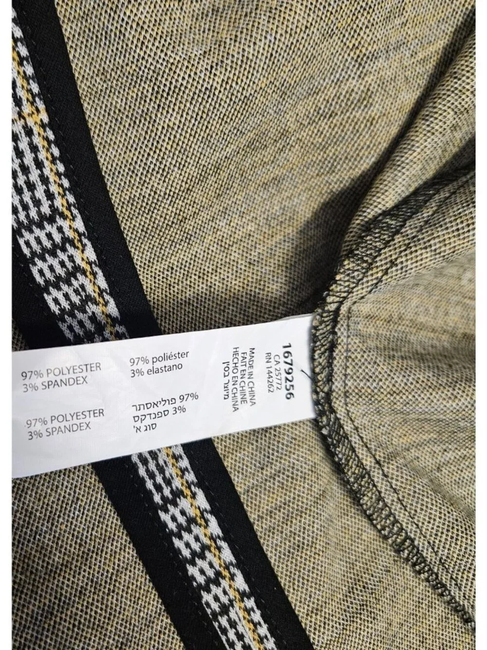 Dex women’s plaid blazer open front 3/4 sleeve size 2X Pockets